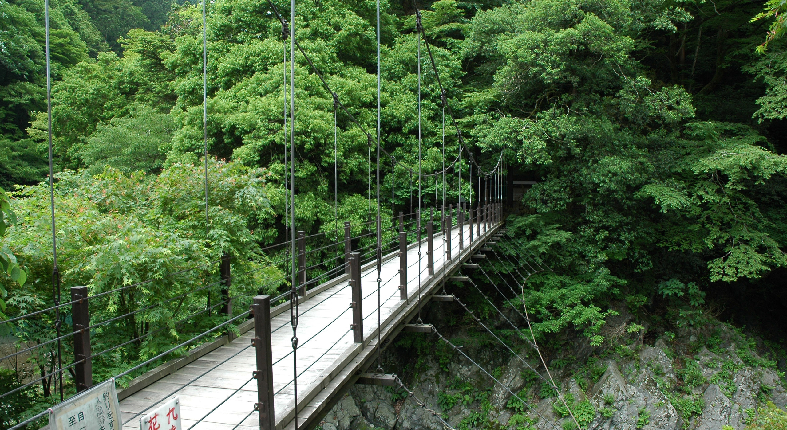 東京奥多摩「氷川小橋」