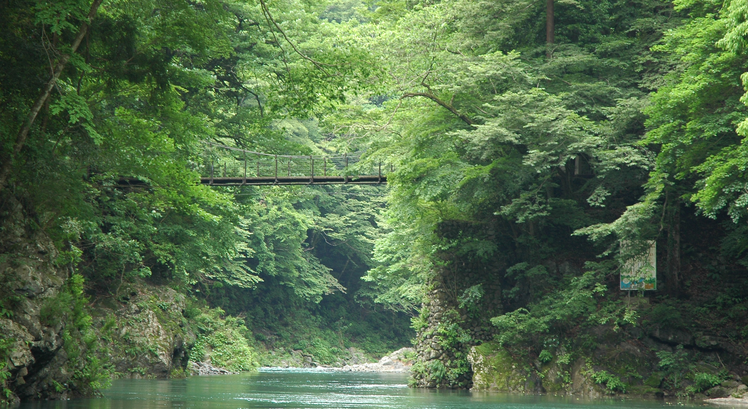 東京奥多摩「登計橋」
